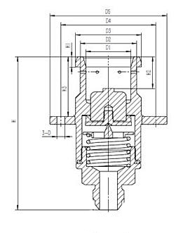 LNG Liquified Natural Gas Recepticle