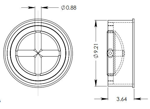 ALCOA Flight Deck Tie Down Assembly 05003554 Substitute