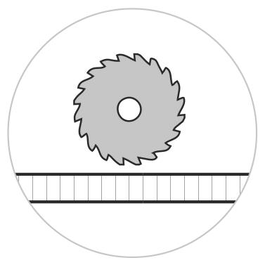 Aluminum Honeycomb Panels Sheet Saw Cutting