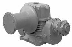 Right Angle Open Gearbox Capstan