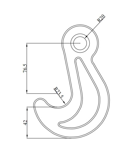 Cargo Lashing Chain and Hooks