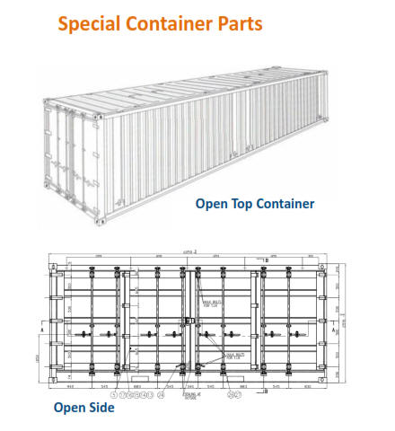 CIMC Container Parts Catalogue - CIMC Reefer Container Parts - CIMC Container Parts Distribuor Dealer