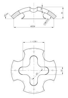 CA-E3 Cloverleaf Lashing - Raised