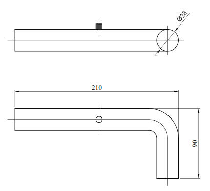 Pin for Welding Cone with Eye