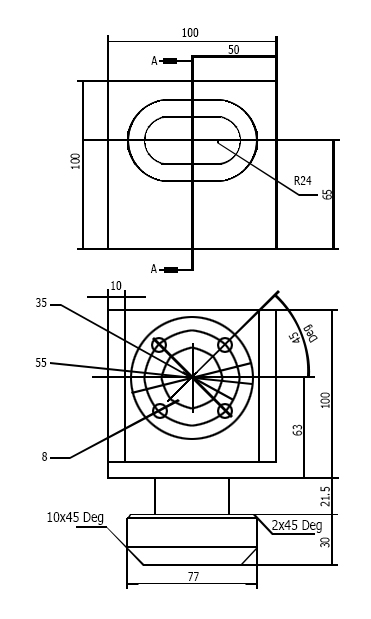 Shipping Container End Tie Down Anchor