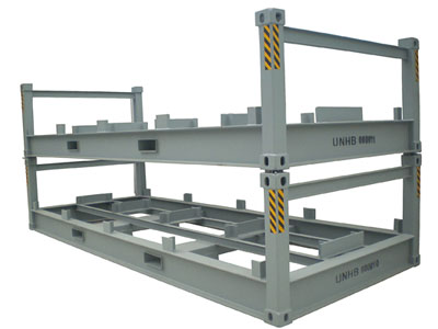 container twistlock flat rack - metal bin rack