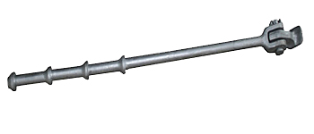 knob type container lashing bars