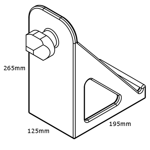 Shipping Container Leveling Jacks