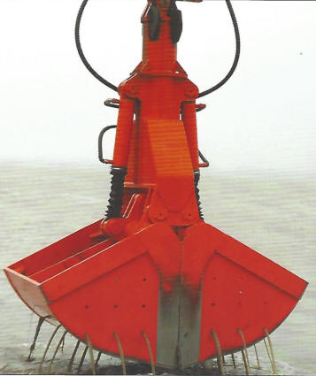 Hydraulic Excavator Crane Clamshell Bucket