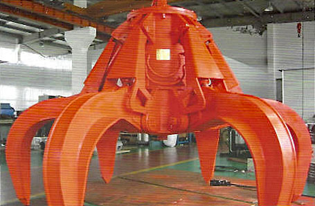 Hydraulic Crane Orange Peel Grab