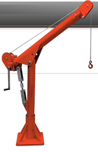 Utility Jib Crane - Davit Cranes