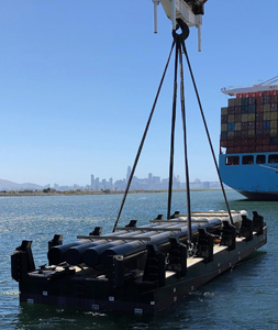 Ferry Passenger Embarkation Floats