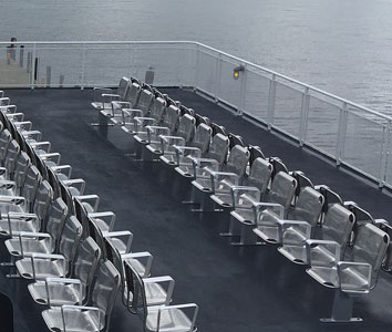 Houston Ferry Passenger Seat