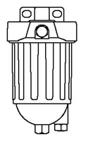 Diesel Fuel Spin On Filter 110A