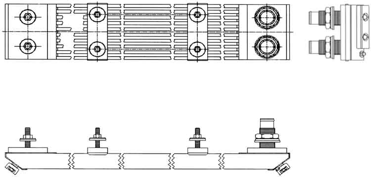 Double Pass Keel Cooler Marine