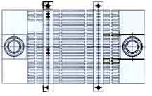 h bracket keel cooler