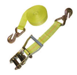 Heavy Duty Ratchet Straps - Grab Hooks