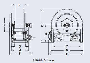 Industrial Hose Reel AG Series