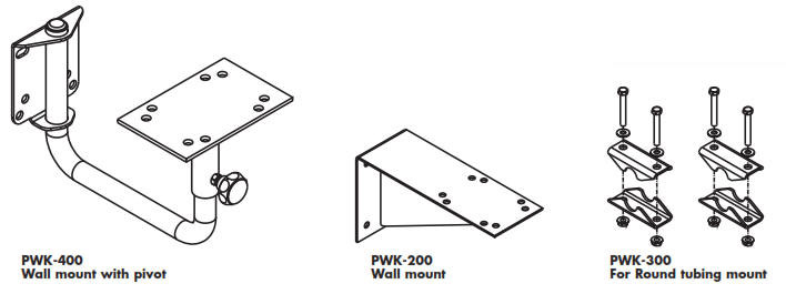 PW Hose Reel Mounting Kits