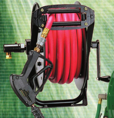 pressure washing hose reels