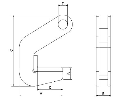 PDPH Pipe and Beam Lifting Clamp