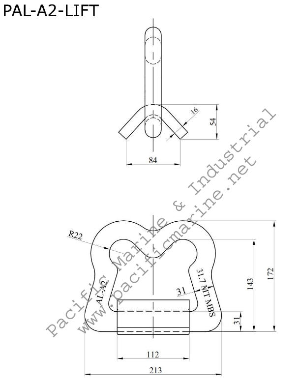 13 Ton SWL Lifting Point Lifting Eye