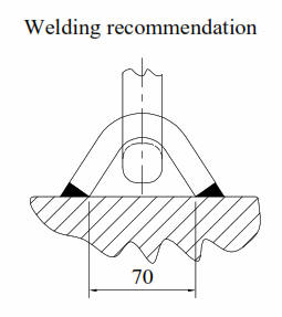 7.2 Metric Ton SWL Eye Lifting Point