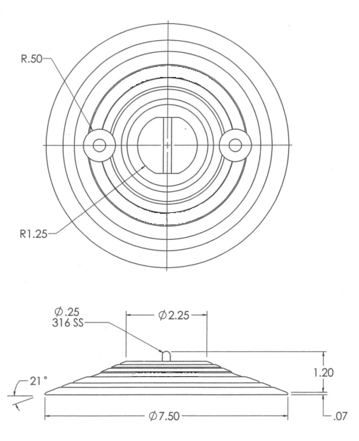 Round Aluminum Lifting Point