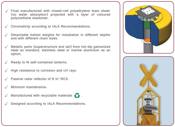 EBM 10/12 Marine Elastomeric Buoy