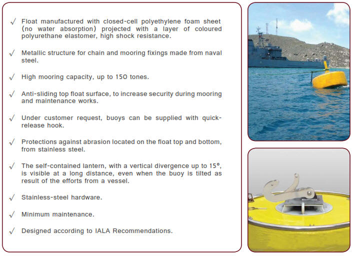 MBM Marine Mooring Buoy IALA