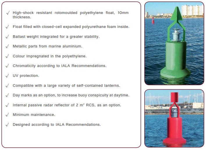 PMB 08 Marine Polyethylene Buoy