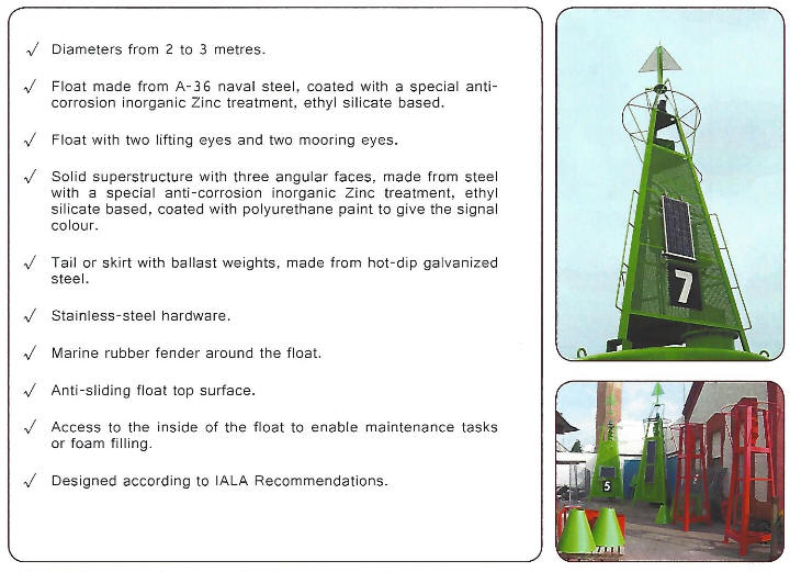 SBM Marine Steel Buoy IALA