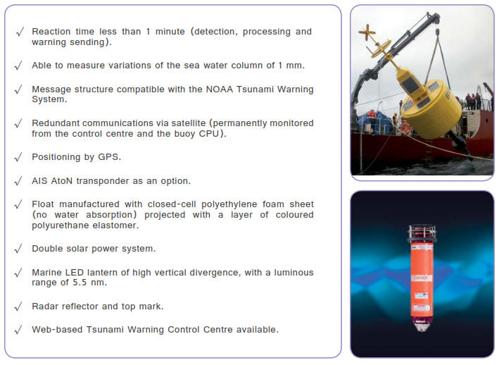 Marine Tsunami Early Warning Buoy