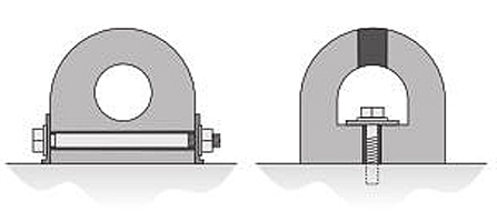 D shape marine extruded rubber fender