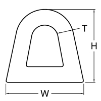 tapered D marine extruded rubber fender