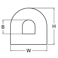 D wtih D Bore Rubber Marine Fenders