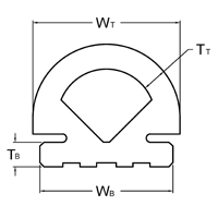 Fan Nose Marine Rubber Fender