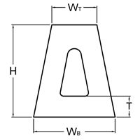 Arch Fender Trapezoidal R Series