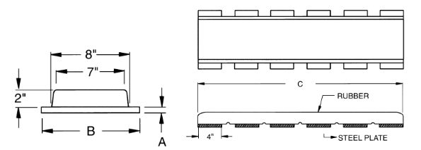 Segmented Push Knee - Tow Knee Fender