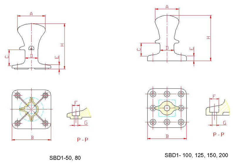 Single Marine Bollard SBD1