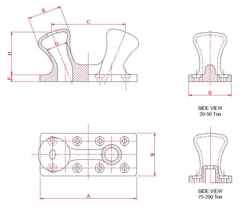 Marine Mooring Bollards