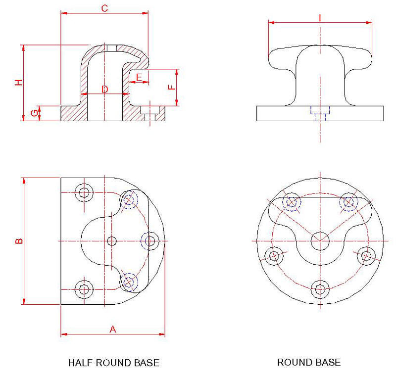 Marine Mooring Bollards