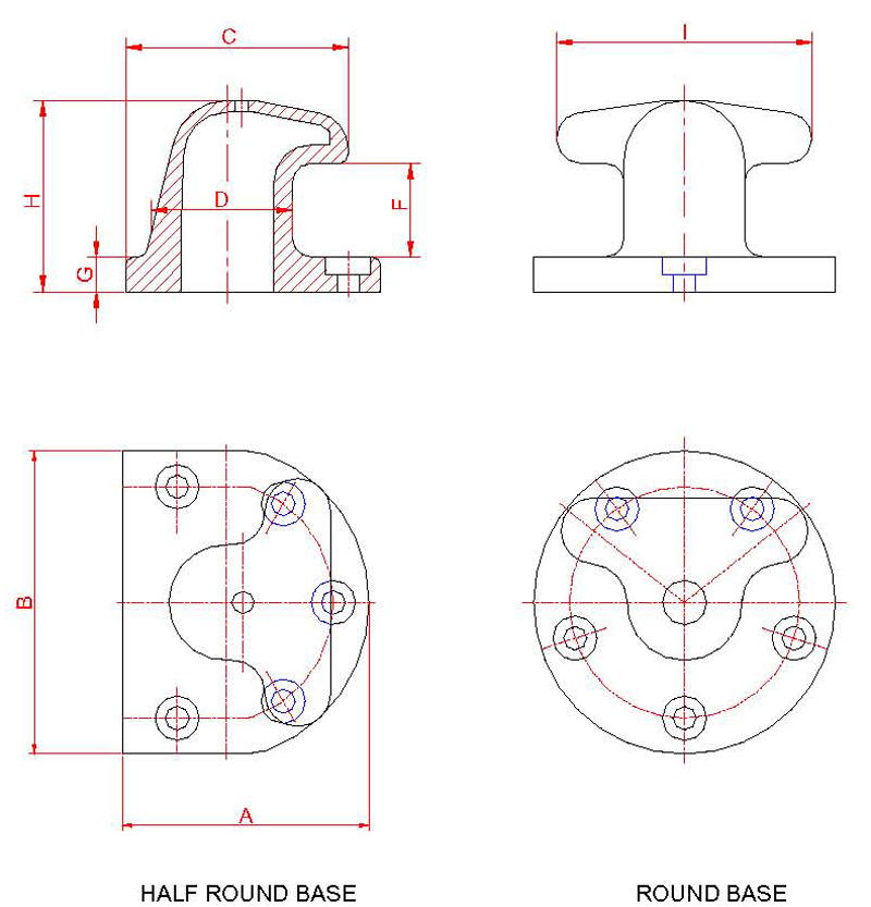 Marine Mooring Bollards