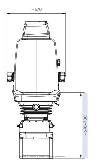 offshore supply crew marine passenger chair