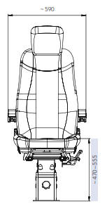 Operator Pro Star Marine Seat