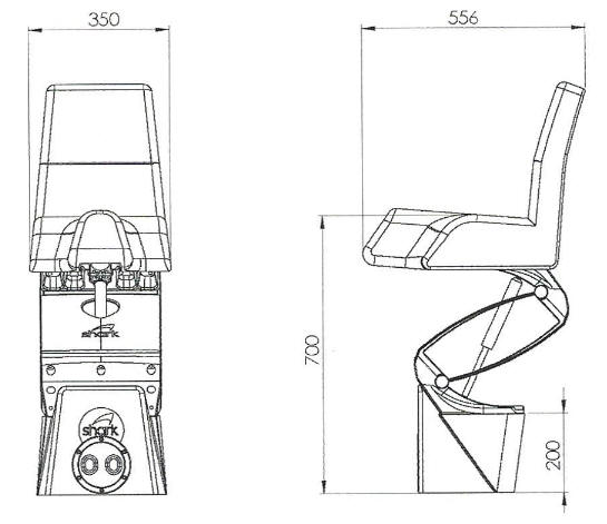 military hight speed craft marine seat chair