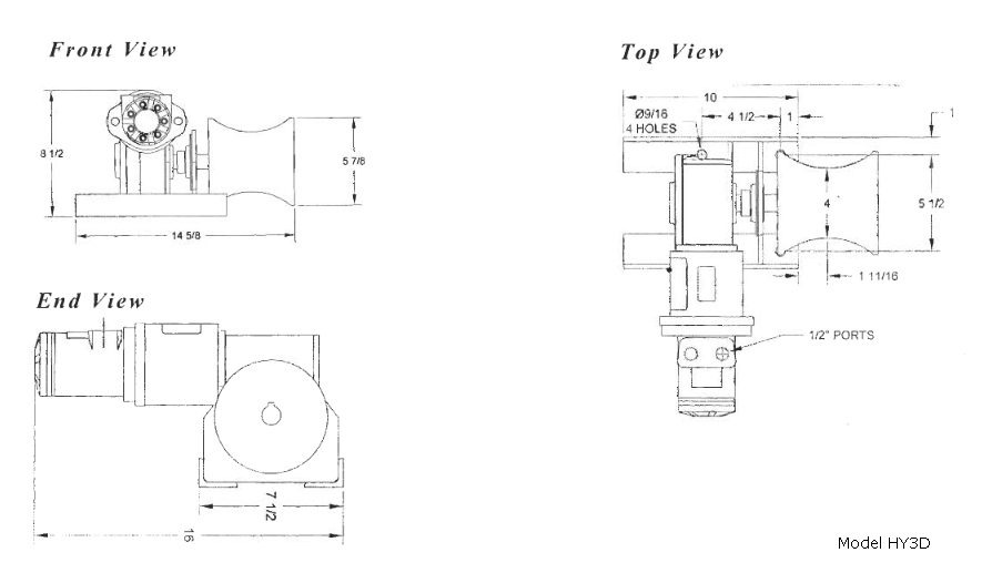 Myte Winch Hoist HY3D