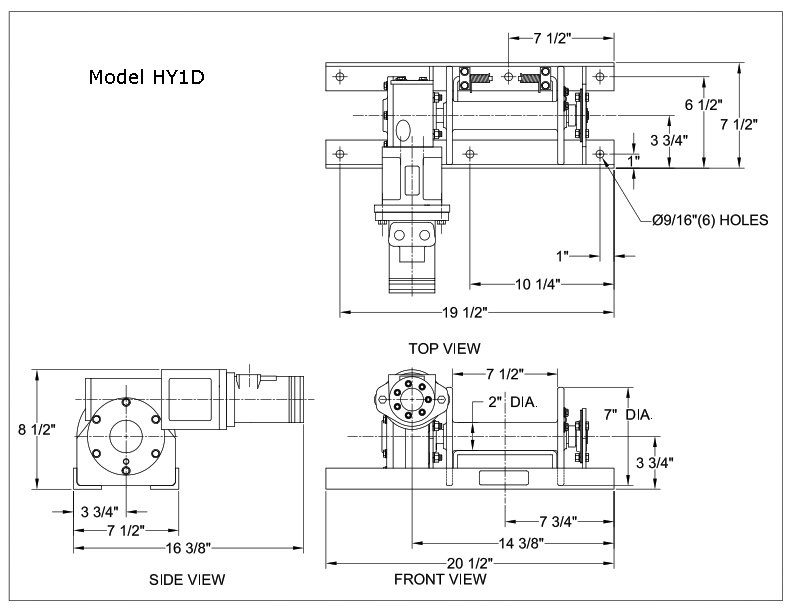 Myte Winch Hoist HY1D