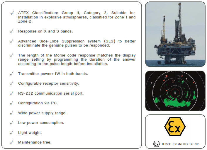 explosion proof radar beacon atex