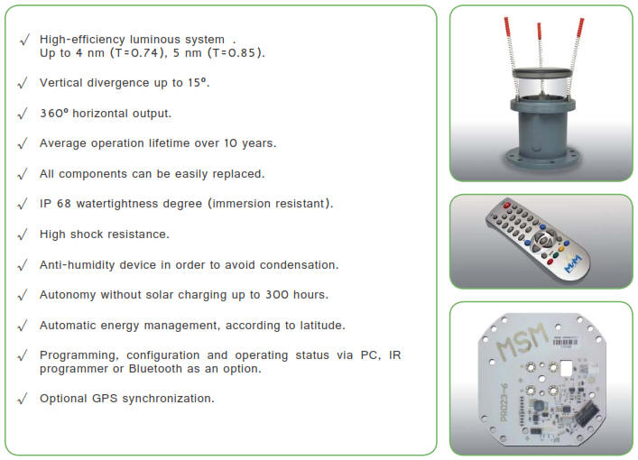 MCL 140 Solar LED Self Contained Light